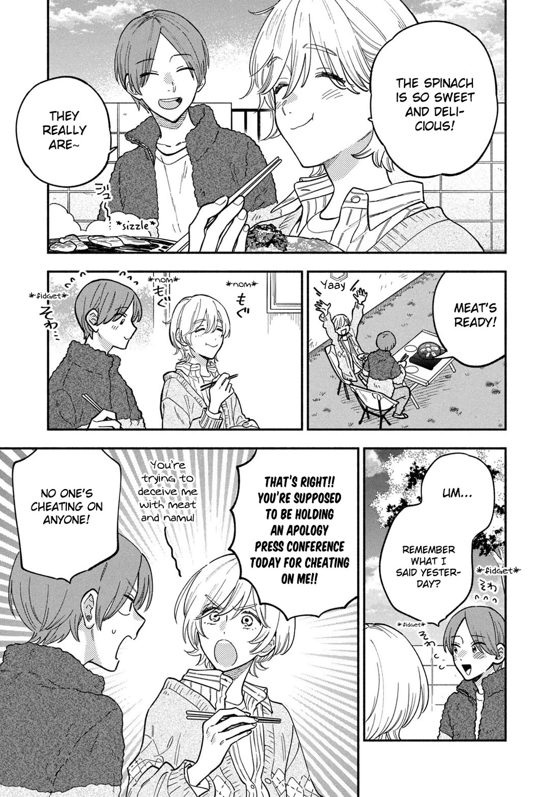 A Rare Marriage: How to Grill Our Love Chapter 91 page 13 - Chapter 91: A Simple Tri-Coloured Namul.
