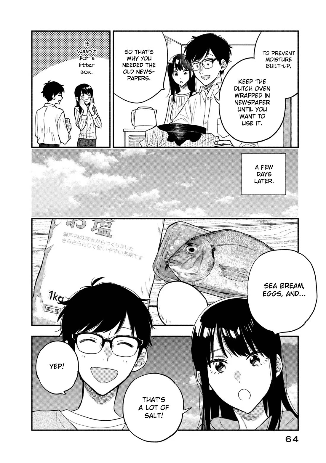 A Rare Marriage: How to Grill Our Love Chapter 92 page 10 - Chapter 92: Labour Intensive Work and Salt-crusted Roasted Bream.