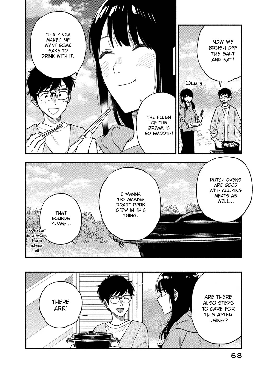 A Rare Marriage: How to Grill Our Love Chapter 92 page 14 - Chapter 92: Labour Intensive Work and Salt-crusted Roasted Bream.