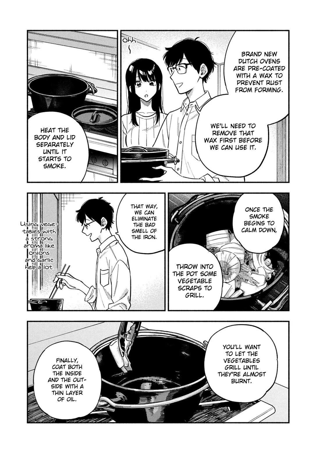 A Rare Marriage: How to Grill Our Love Chapter 92 page 9 - Chapter 92: Labour Intensive Work and Salt-crusted Roasted Bream.