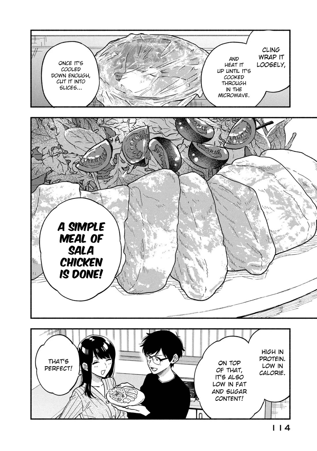 A Rare Marriage: How to Grill Our Love Chapter 95 page 10 - Chapter 95: Guilt Free! A Salad Chicken Piccata.