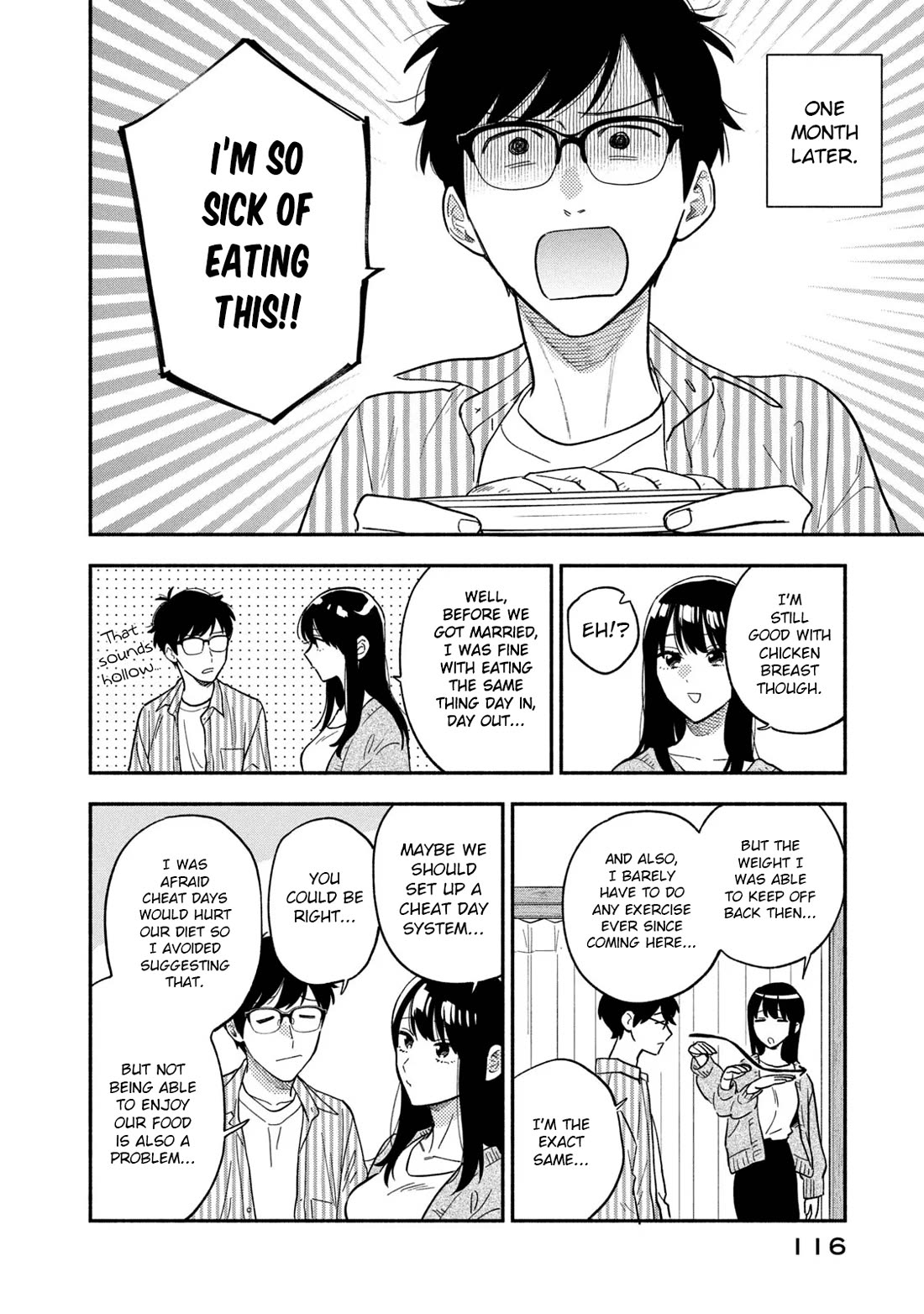 A Rare Marriage: How to Grill Our Love Chapter 95 page 12 - Chapter 95: Guilt Free! A Salad Chicken Piccata.