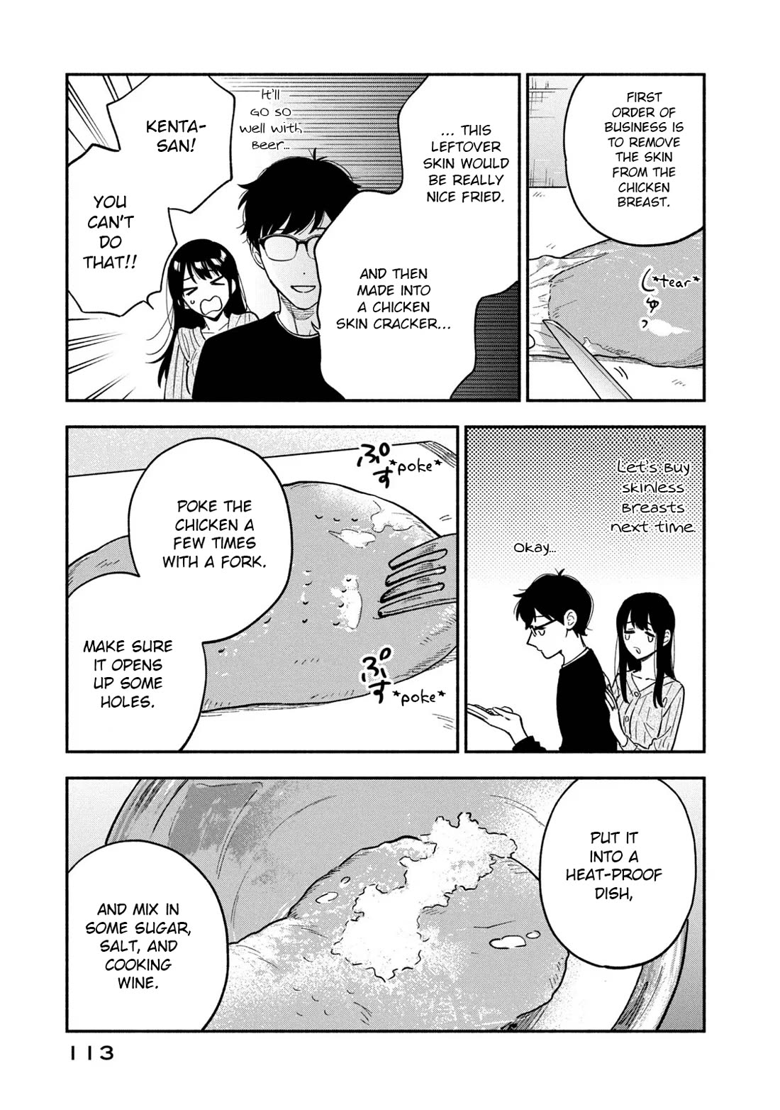 A Rare Marriage: How to Grill Our Love Chapter 95 page 9 - Chapter 95: Guilt Free! A Salad Chicken Piccata.