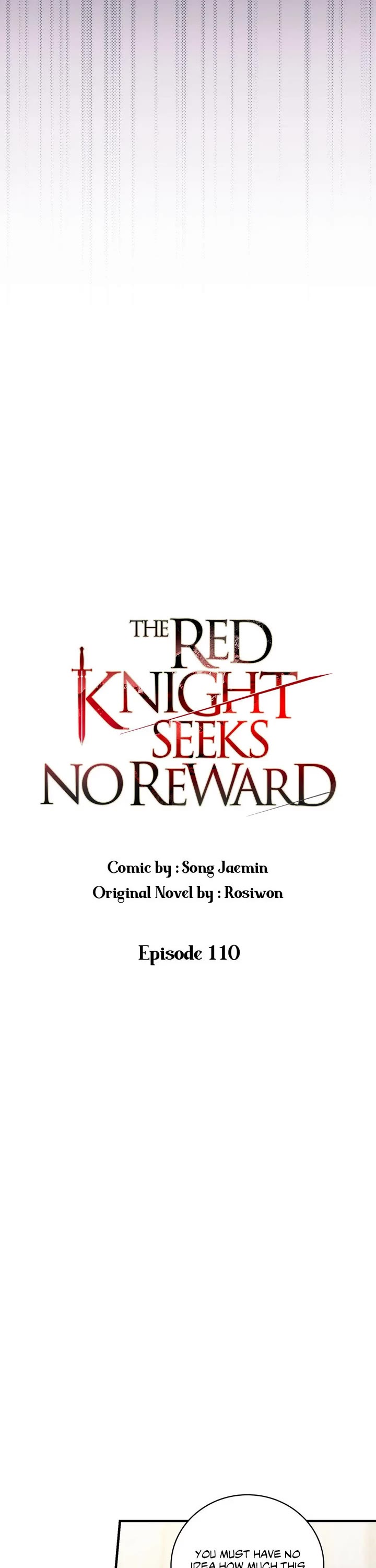 A Red Knight Does Not Blindly Follow Money Chapter 110 page 7 - Chapter 110