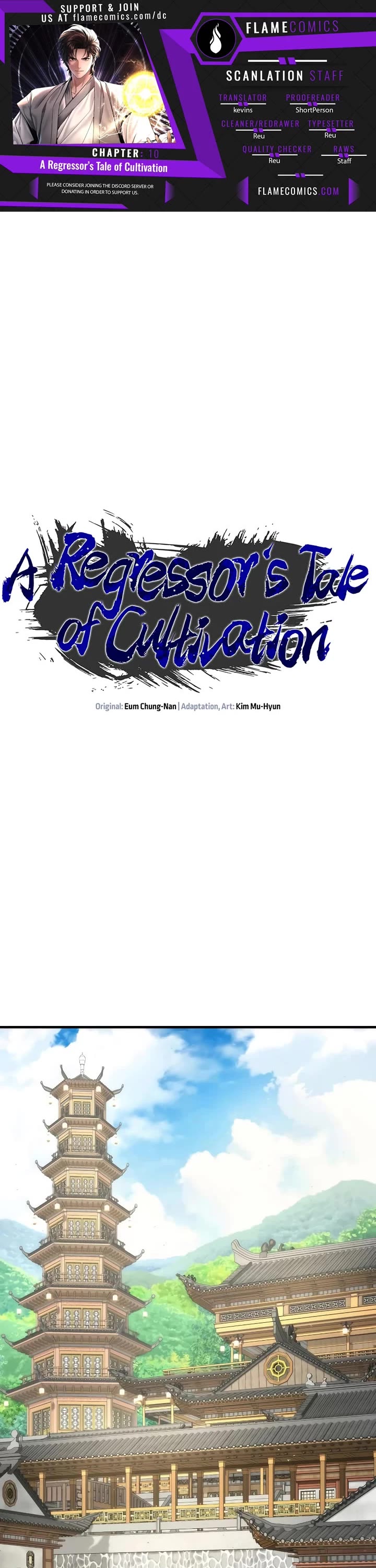 A Regressor's Tale of Cultivation Chapter 10 page 1 - Chapter 10