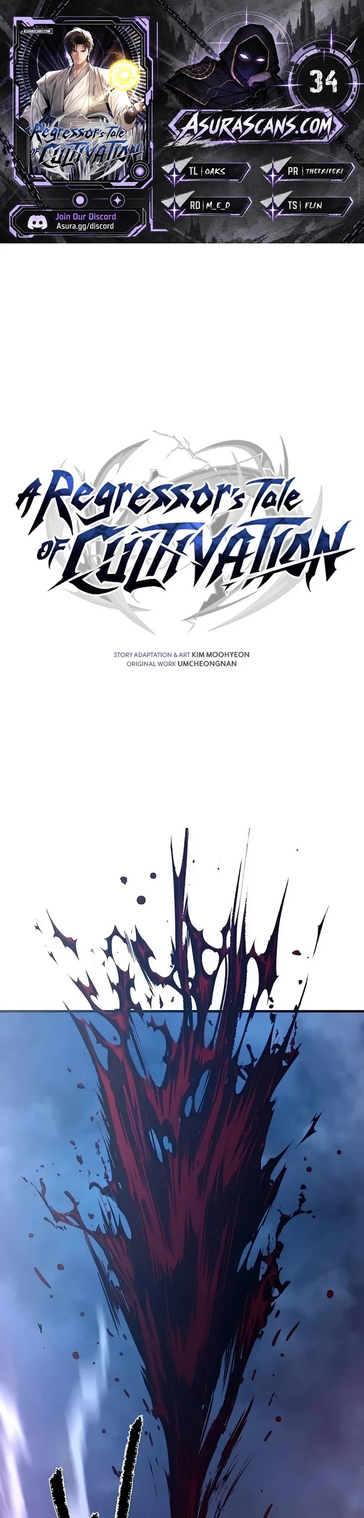 A Regressor's Tale of Cultivation Chapter 34 page 1 - Chapter 34: Life (8)