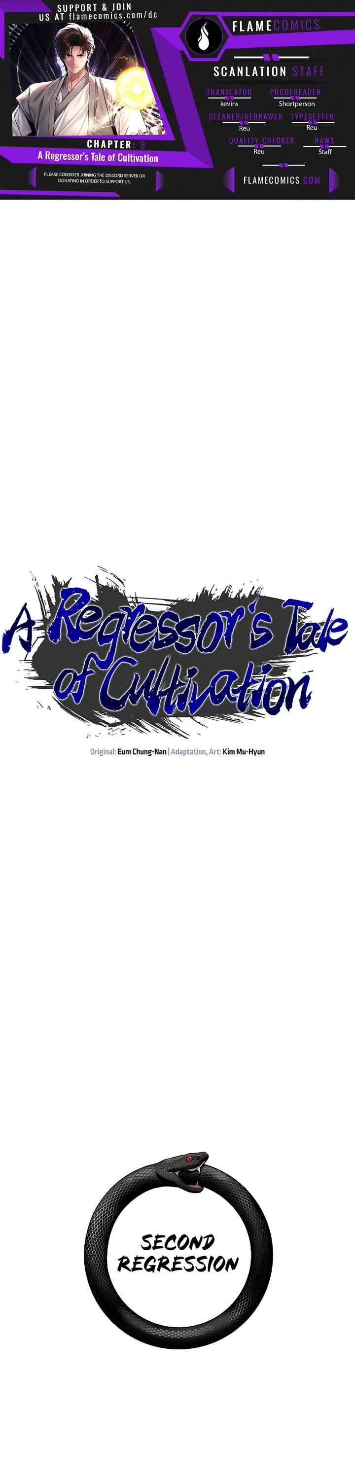 A Regressor's Tale of Cultivation Chapter 8 page 1 - Chapter 8: 2nd Regression