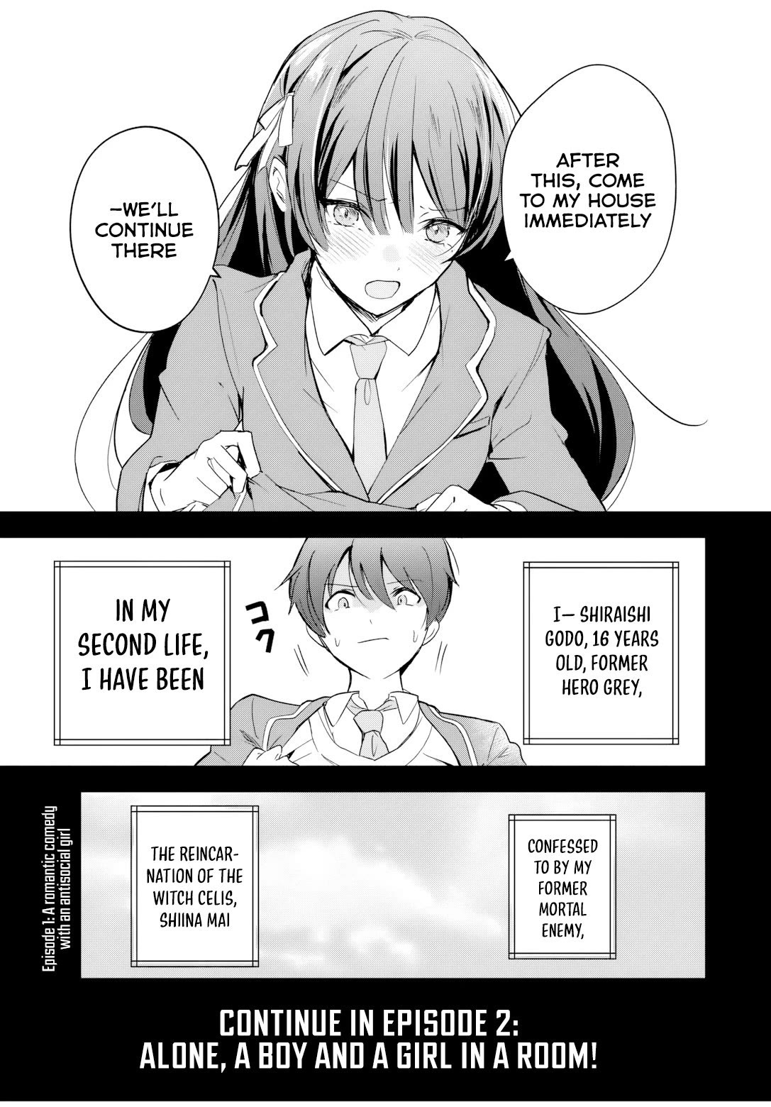 A Reincarnation Romantic Comedy of a Hero and a Witch Chapter 1 page 54 - Chapter 1