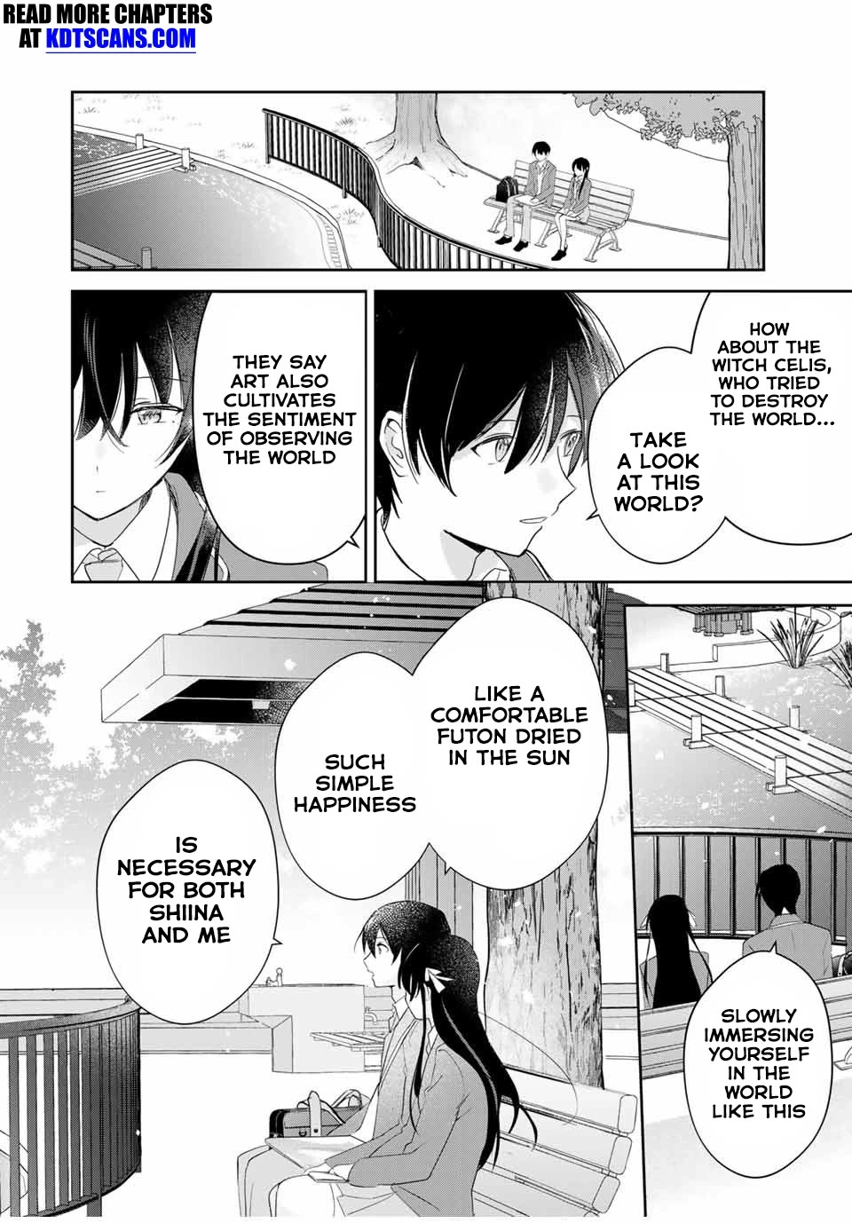 A Reincarnation Romantic Comedy of a Hero and a Witch Chapter 13 page 15 - Chapter 13