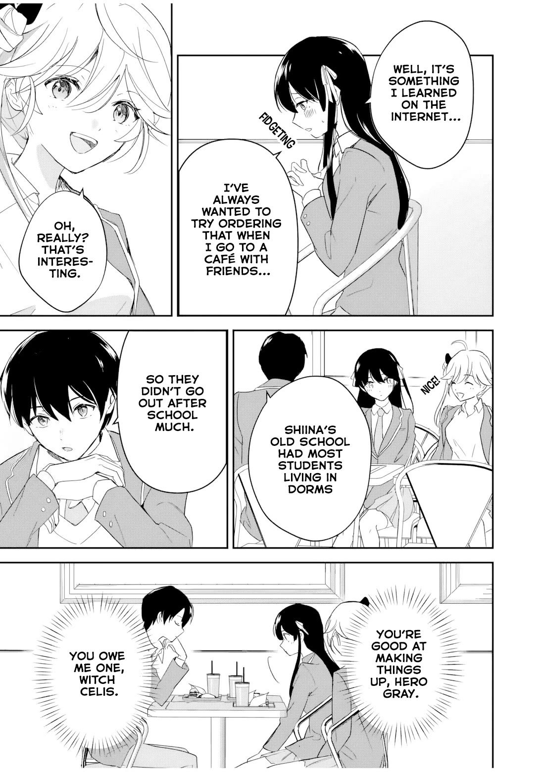 A Reincarnation Romantic Comedy of a Hero and a Witch Chapter 3 page 6 - Chapter 3