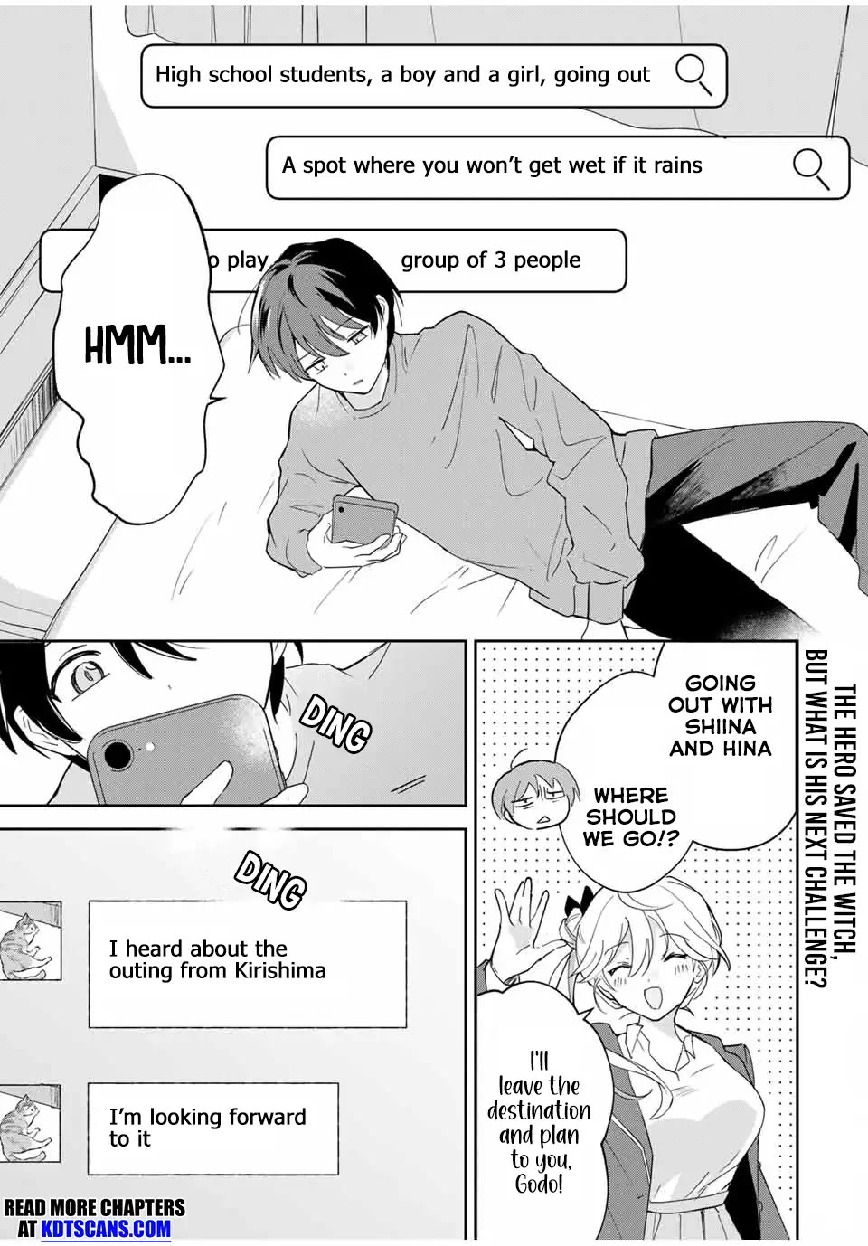 A Reincarnation Romantic Comedy of a Hero and a Witch Chapter 8 page 2 - Chapter 8