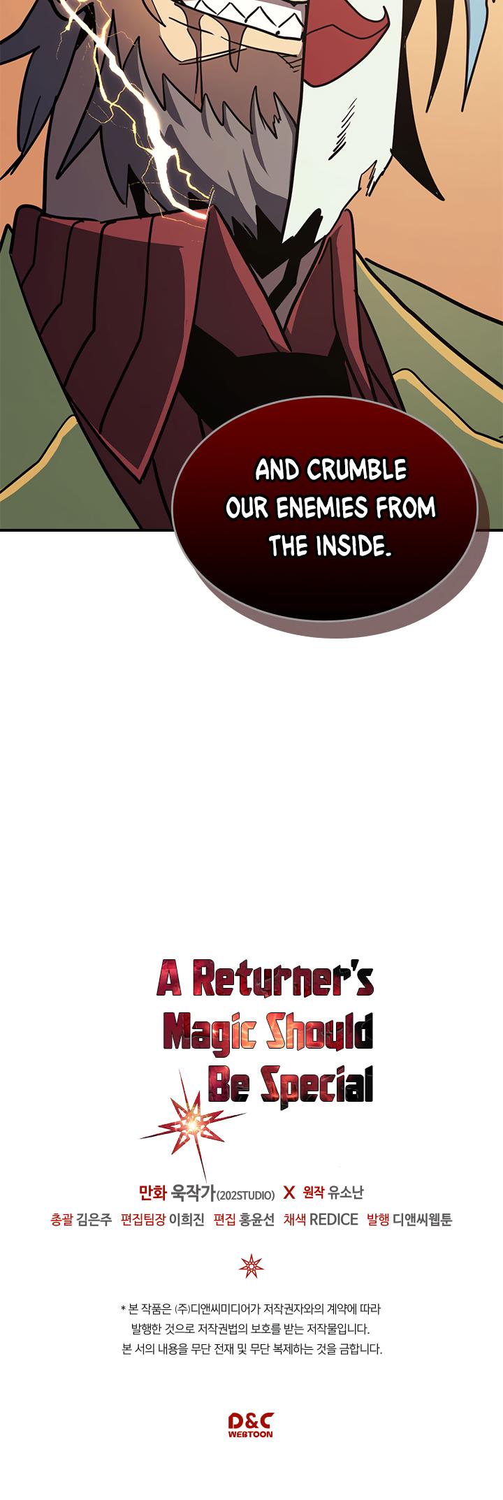A Returner's Magic Should Be Special Chapter 100 page 37 - Chapter 100