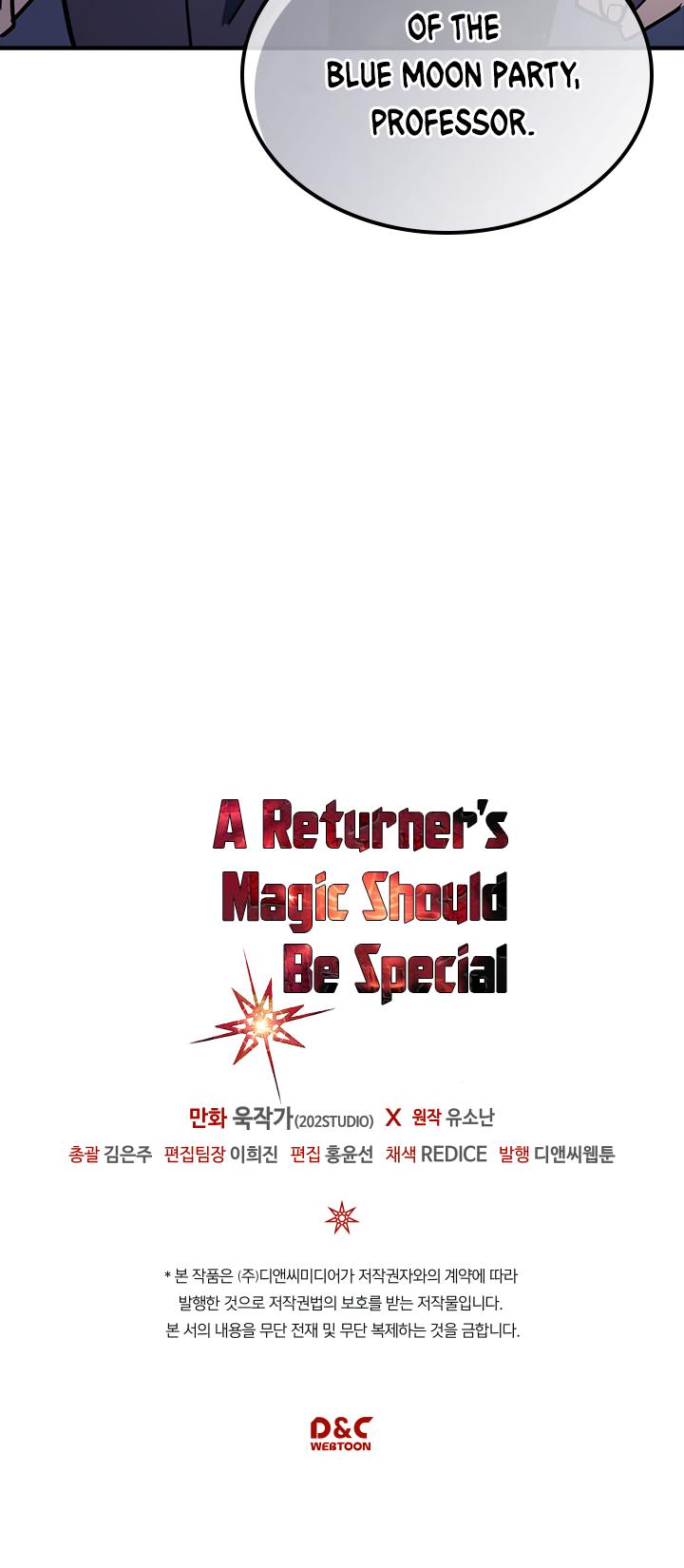 A Returner's Magic Should Be Special Chapter 101 page 35 - Chapter 101