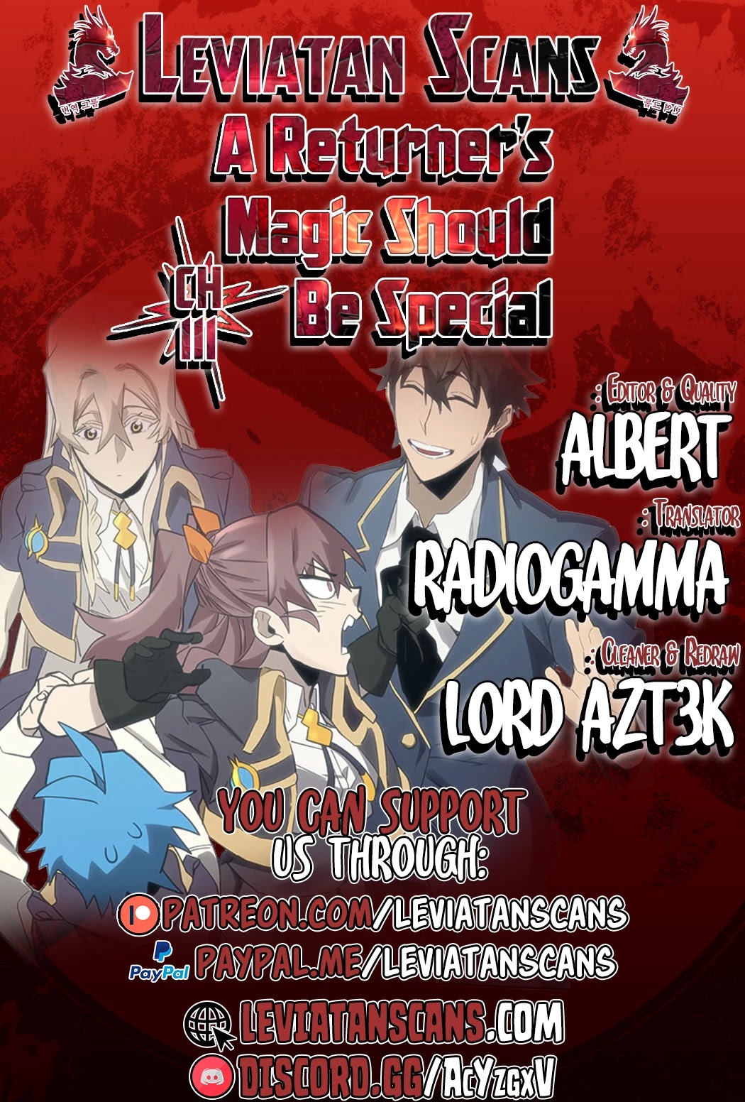 A Returner's Magic Should Be Special Chapter 111 page 1 - Chapter 111