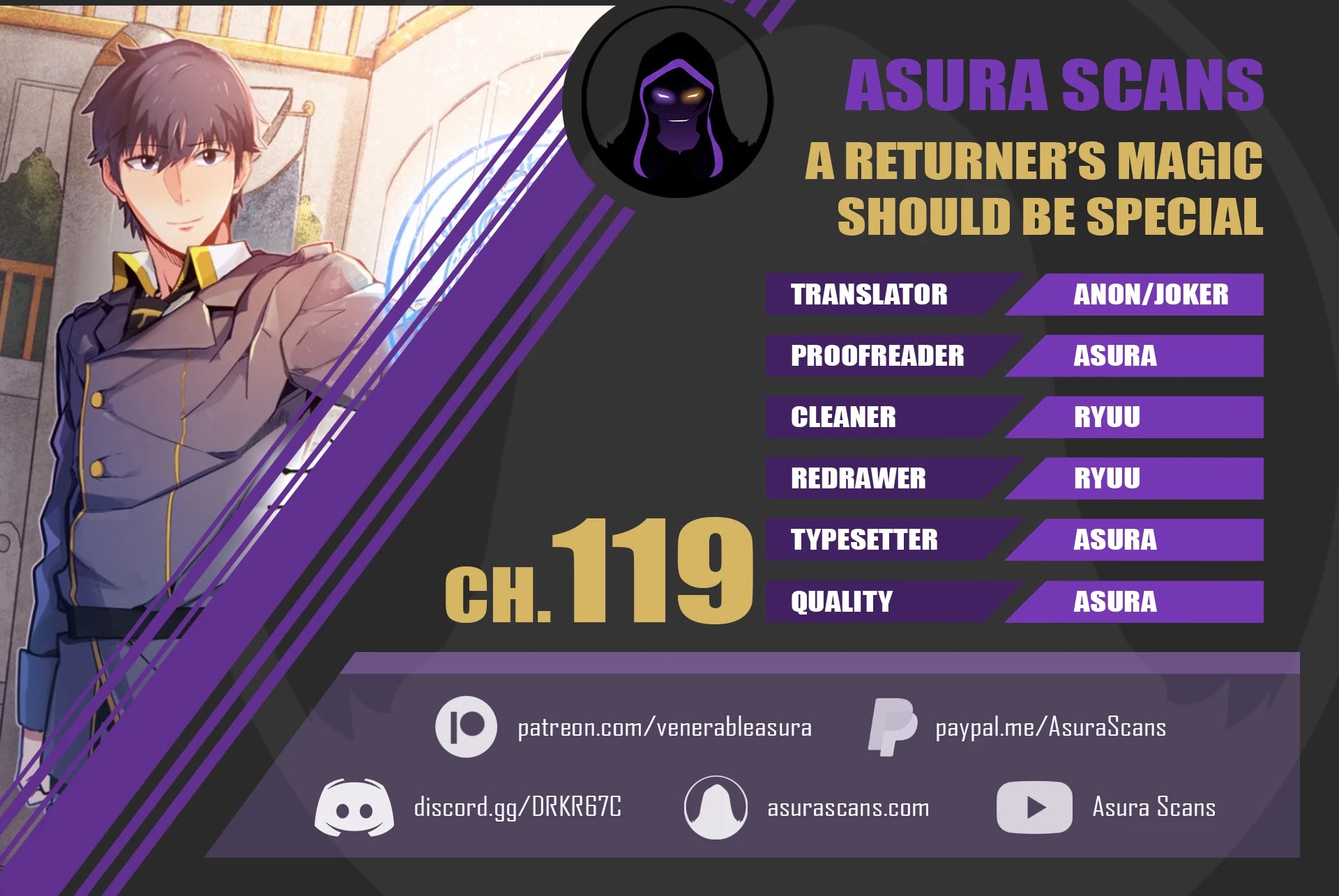 A Returner's Magic Should Be Special Chapter 119 page 1 - Chapter 119