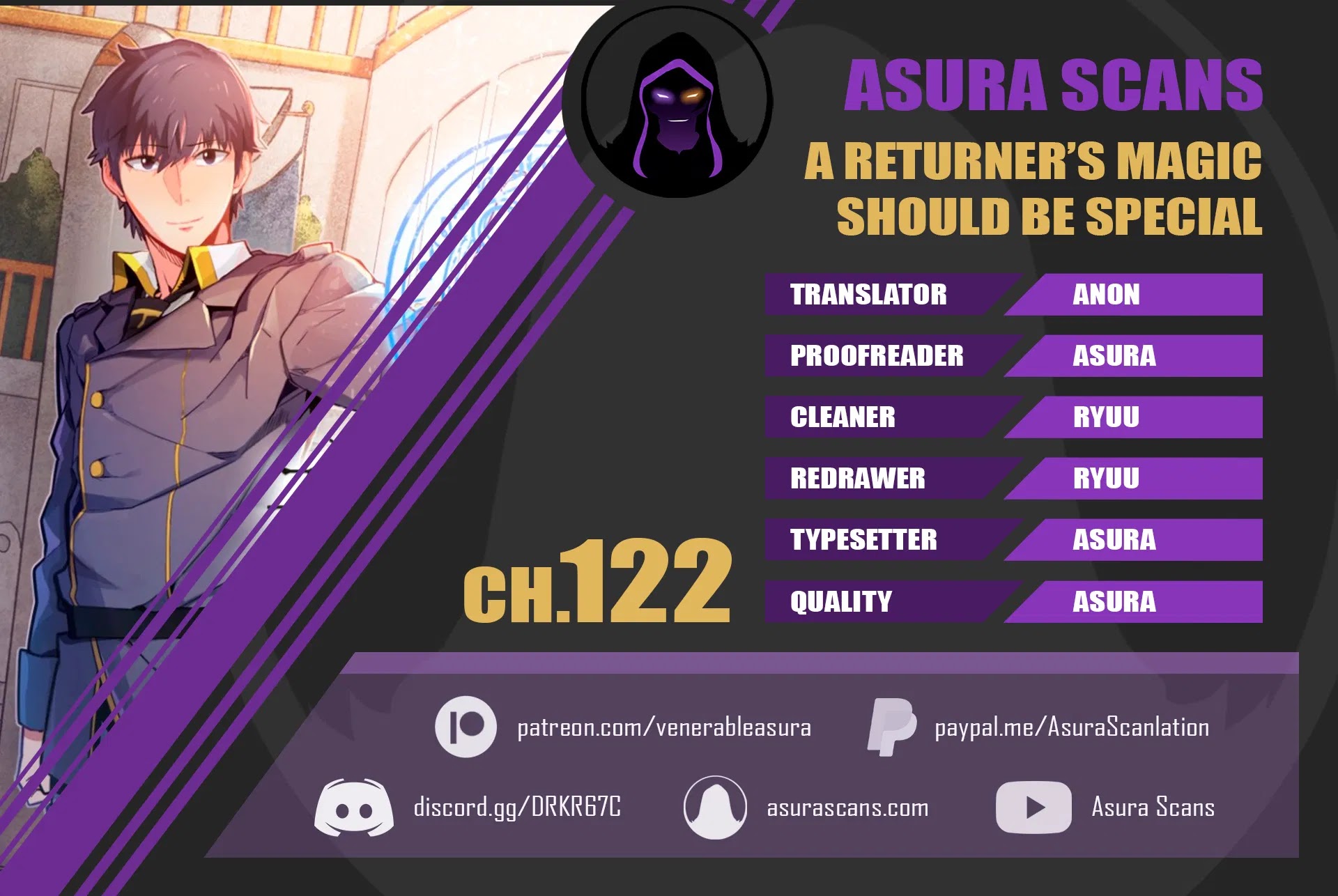 A Returner's Magic Should Be Special Chapter 122 page 1 - Chapter 122