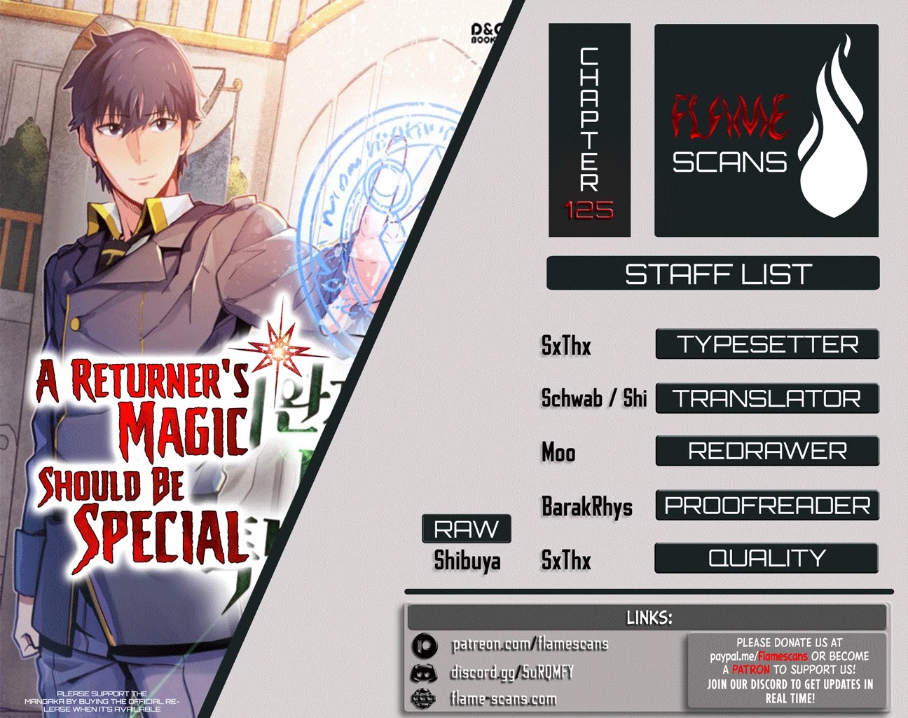 A Returner's Magic Should Be Special Chapter 125 page 1 - Chapter 125