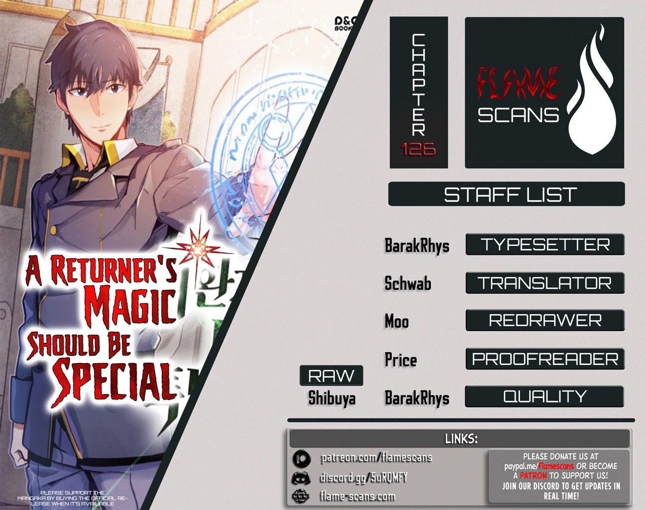 A Returner's Magic Should Be Special Chapter 126 page 1 - Chapter 126