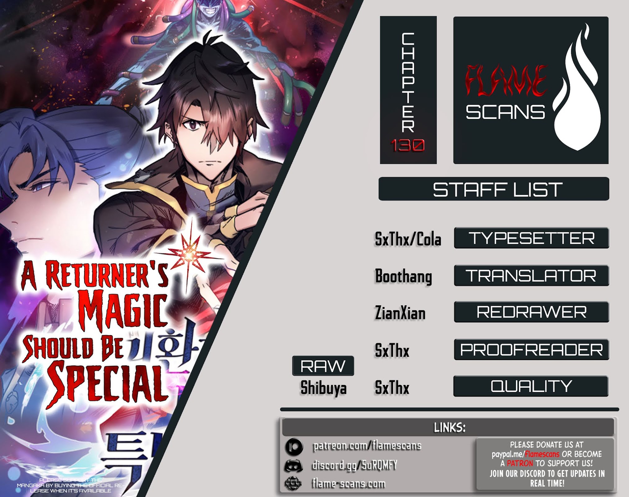 A Returner's Magic Should Be Special Chapter 130 page 1 - Chapter 130