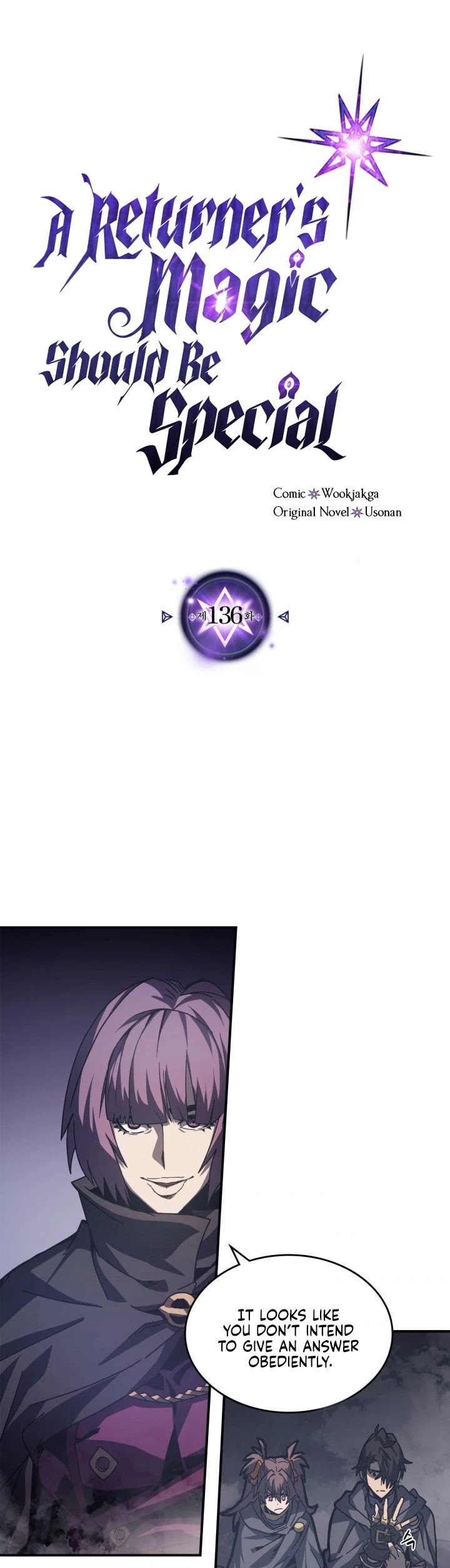 A Returner's Magic Should Be Special Chapter 136 page 2 - Chapter 136