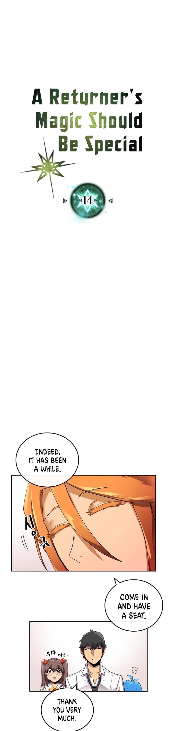 A Returner's Magic Should Be Special Chapter 14 page 5 - Chapter 14