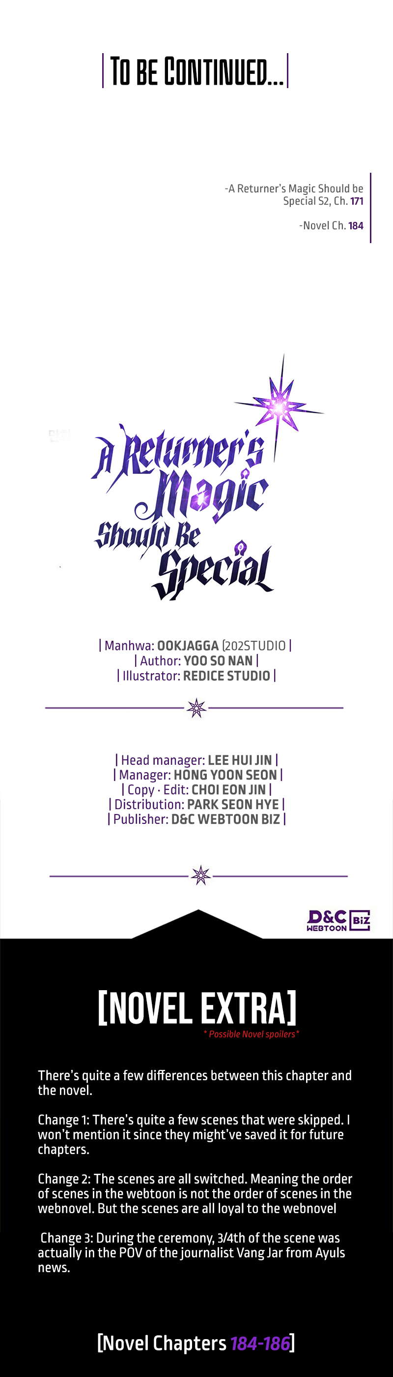 A Returner's Magic Should Be Special Chapter 171 page 43 - Chapter 171