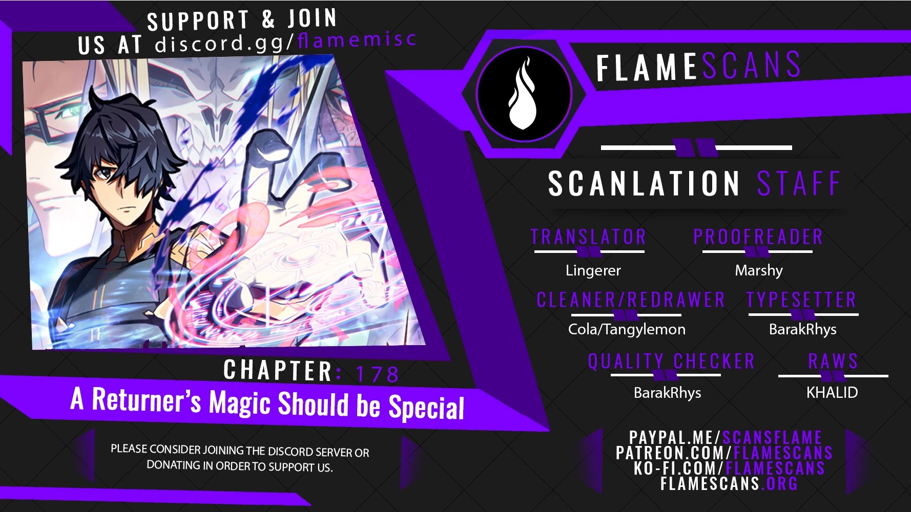 A Returner's Magic Should Be Special Chapter 178 page 1 - Chapter 178