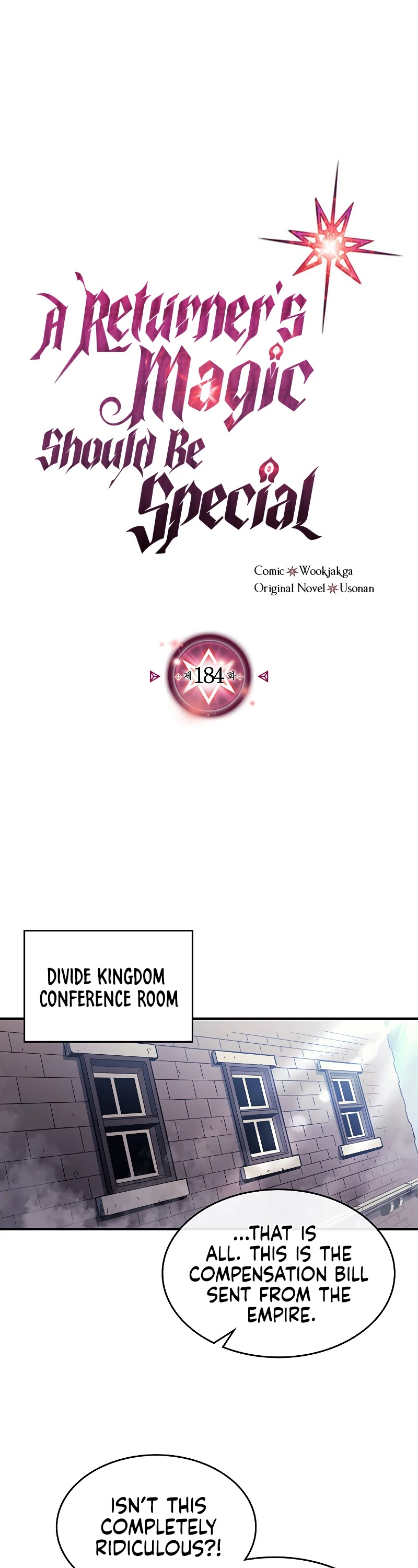 A Returner's Magic Should Be Special Chapter 184 page 3 - Chapter 184