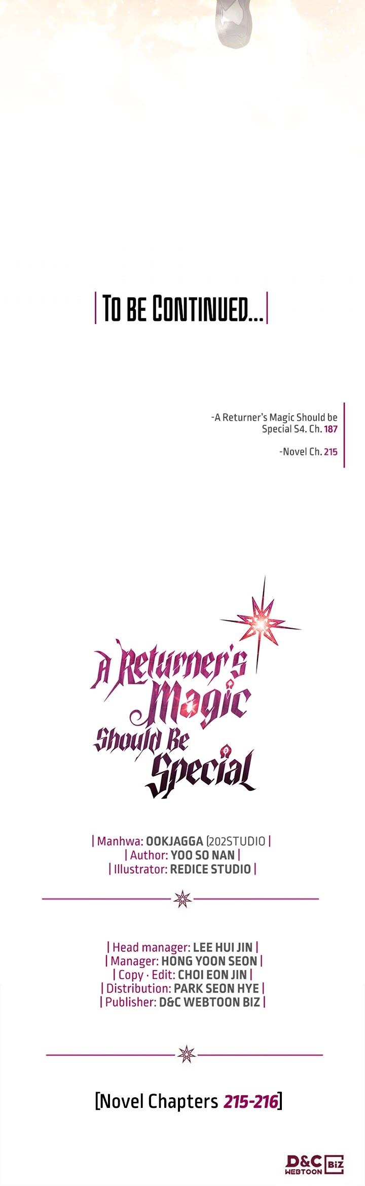 A Returner's Magic Should Be Special Chapter 187 page 42 - Chapter 187