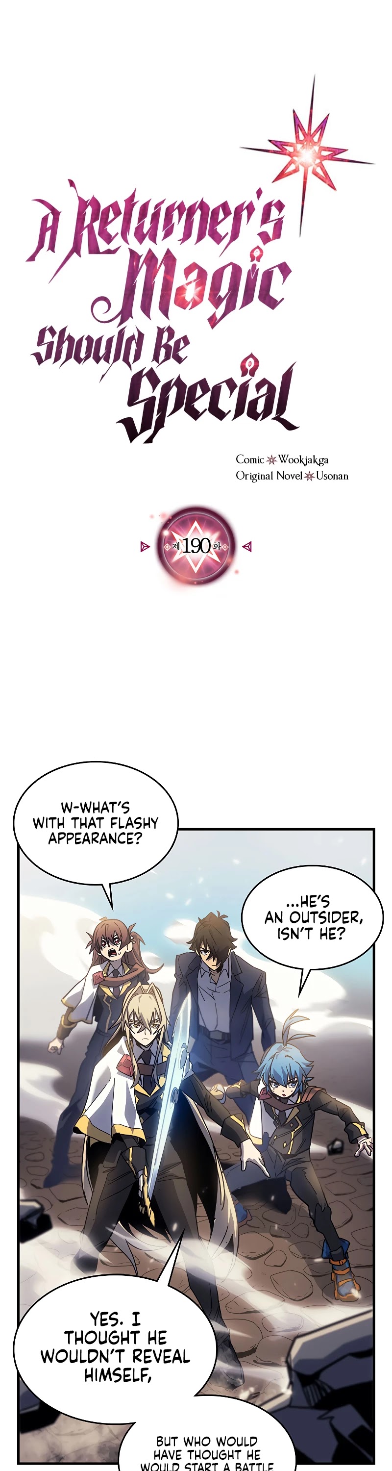 A Returner's Magic Should Be Special Chapter 190 page 4 - Chapter 190