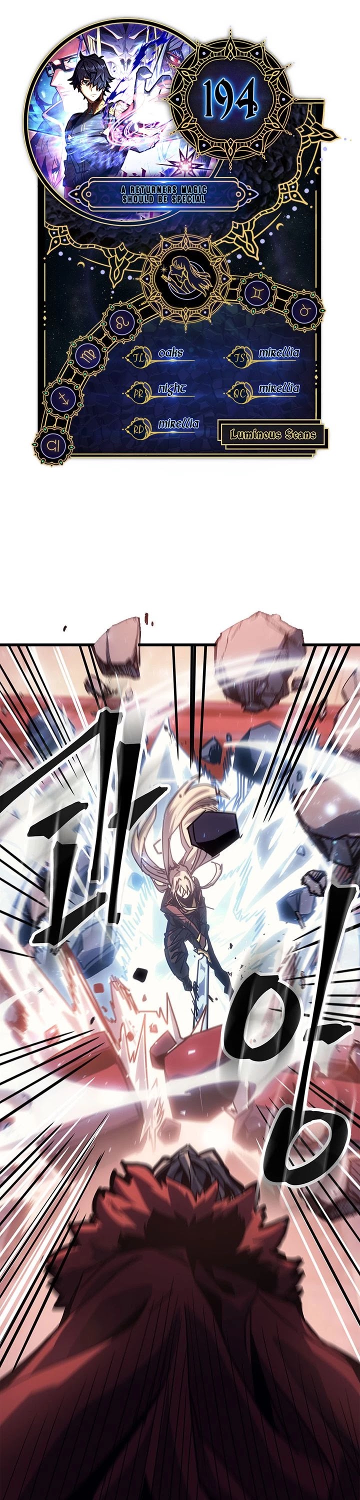 A Returner's Magic Should Be Special Chapter 194 page 1 - Chapter 194