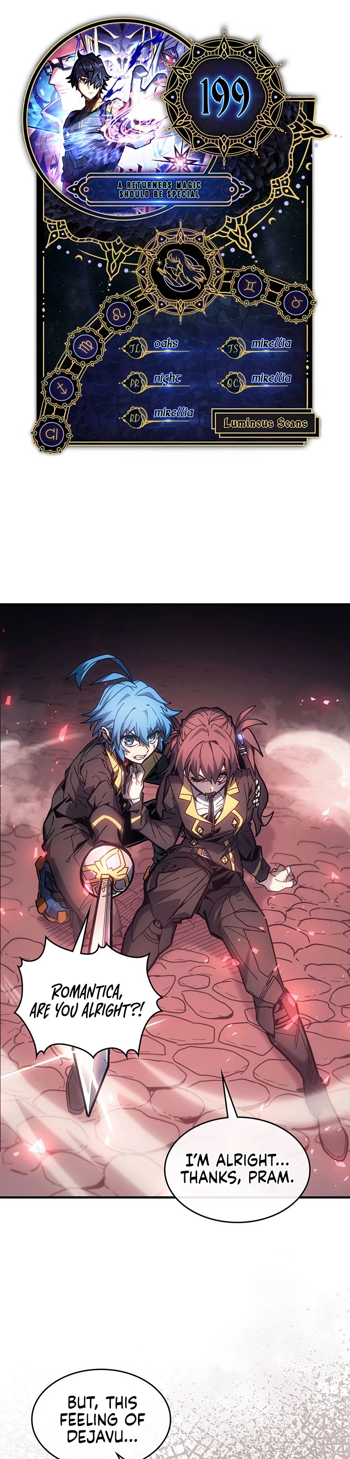 A Returner's Magic Should Be Special Chapter 199 page 1 - Chapter 199