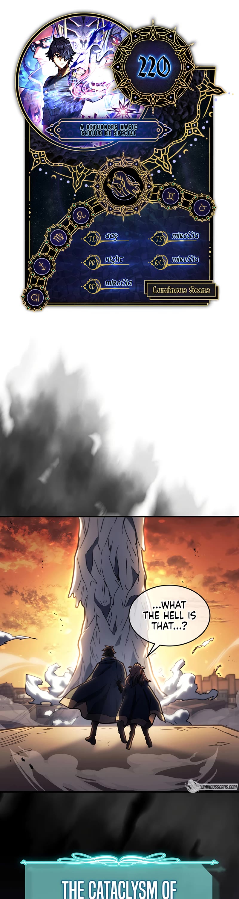 A Returner's Magic Should Be Special Chapter 220 page 1 - Chapter 220