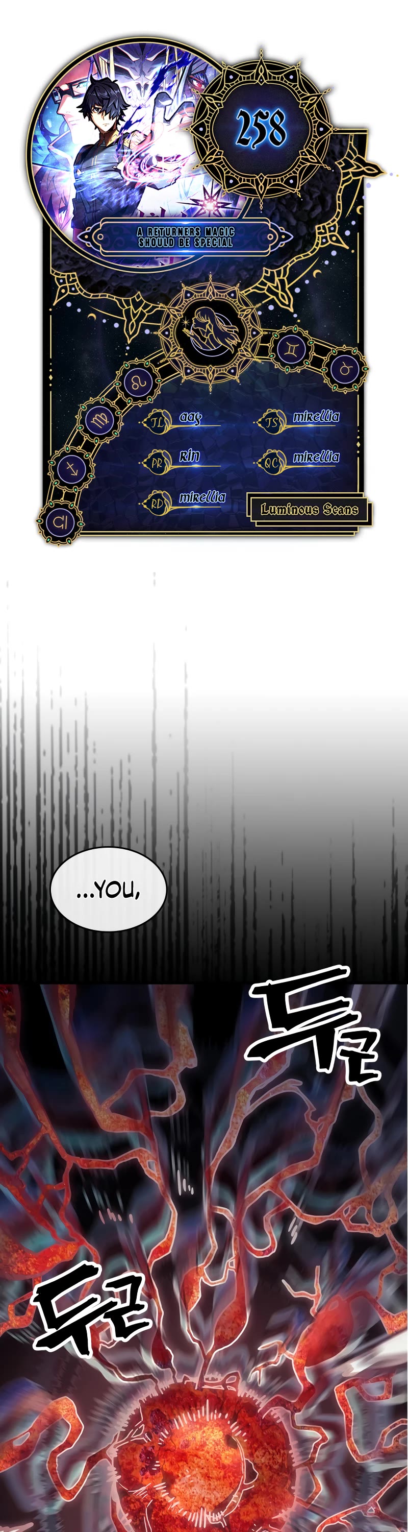 A Returner's Magic Should Be Special Chapter 258 page 1 - Chapter 258