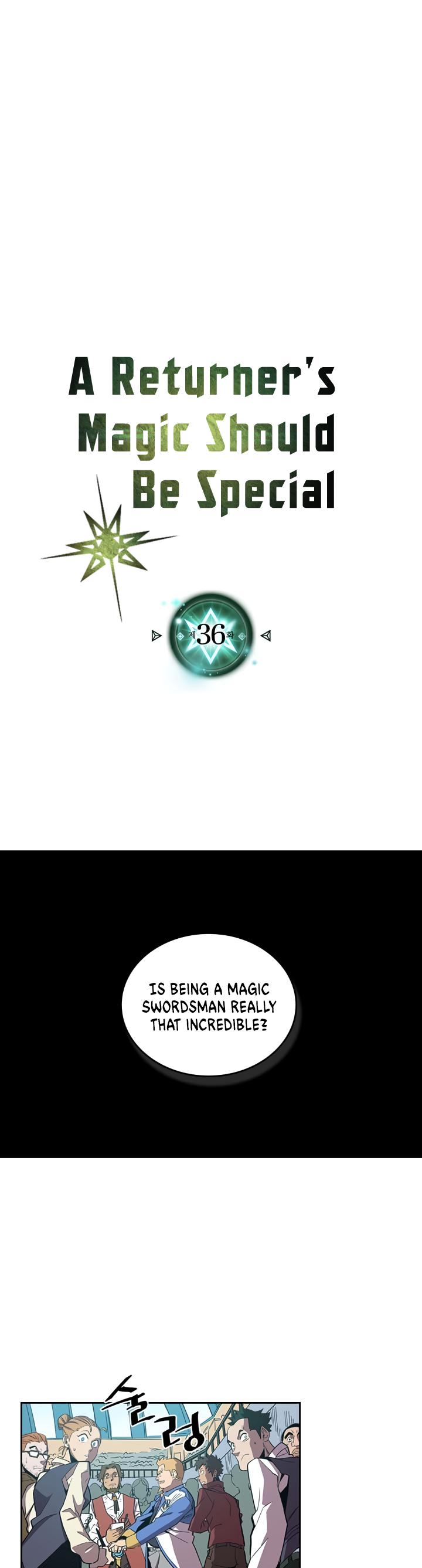 A Returner's Magic Should Be Special Chapter 36 page 1 - Chapter 36