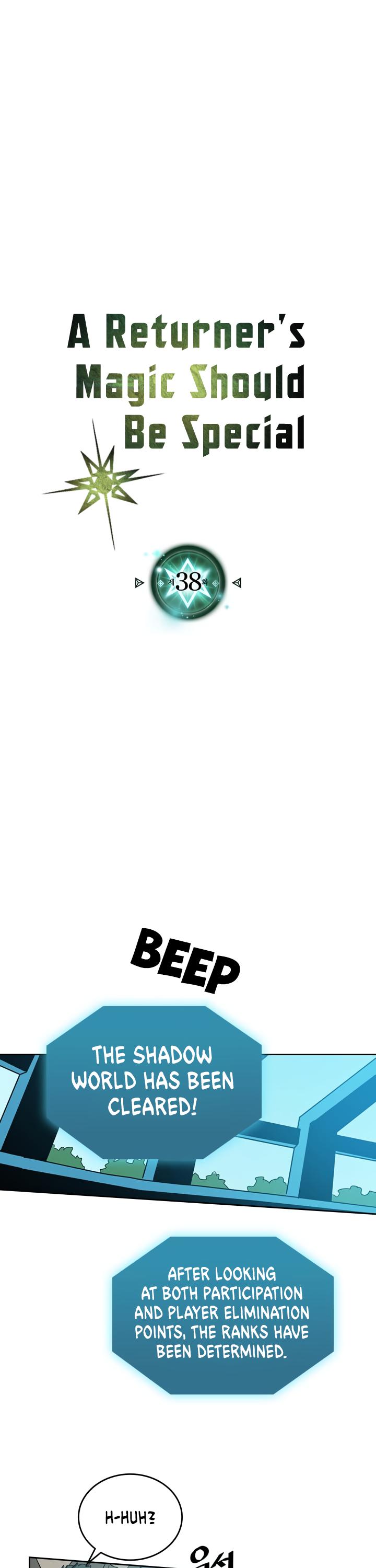 A Returner's Magic Should Be Special Chapter 38 page 1 - Chapter 38