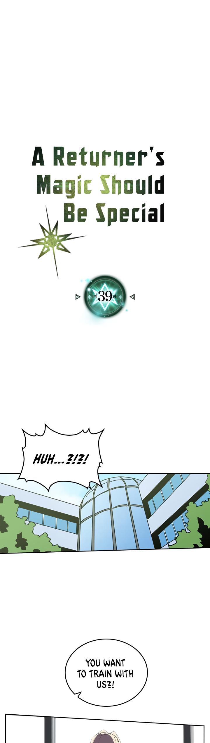 A Returner's Magic Should Be Special Chapter 39 page 1 - Chapter 39