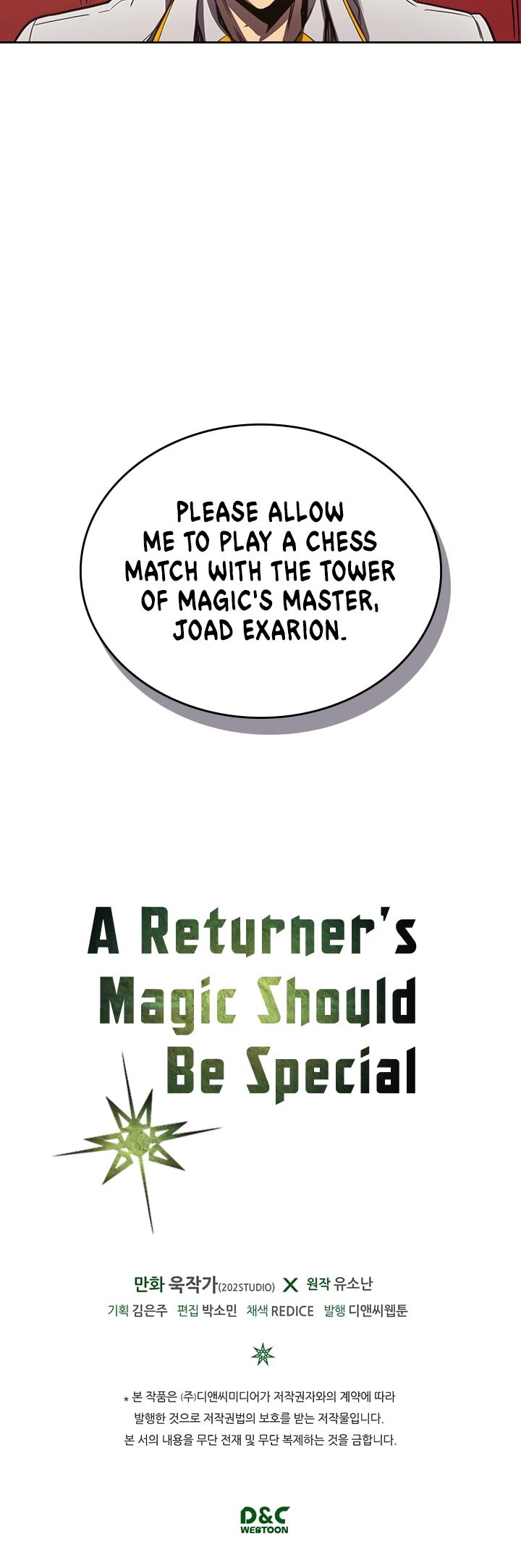 A Returner's Magic Should Be Special Chapter 43 page 33 - Chapter 43