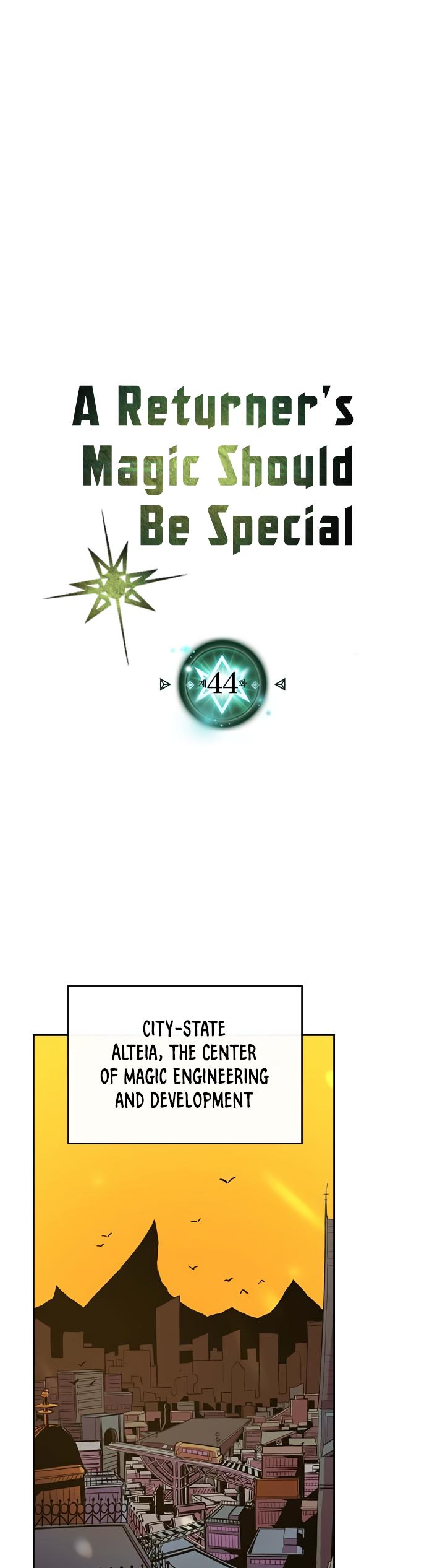 A Returner's Magic Should Be Special Chapter 44 page 1 - Chapter 44