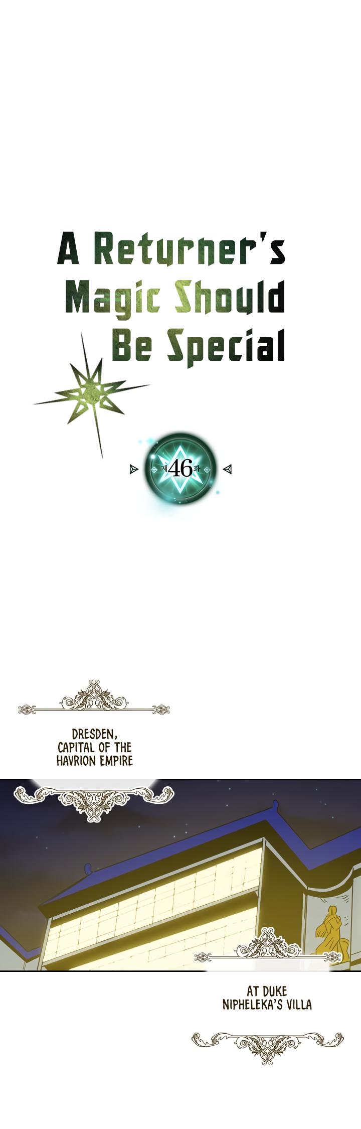 A Returner's Magic Should Be Special Chapter 46 page 1 - Chapter 46