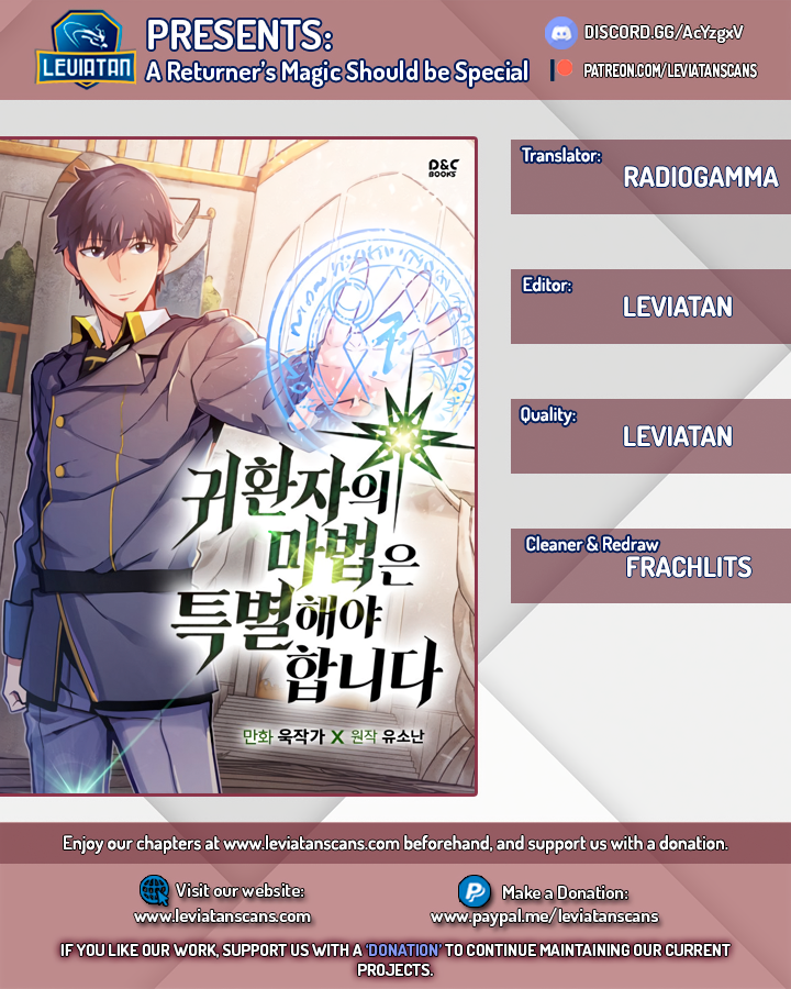 A Returner's Magic Should Be Special Chapter 65 page 1 - Chapter 65