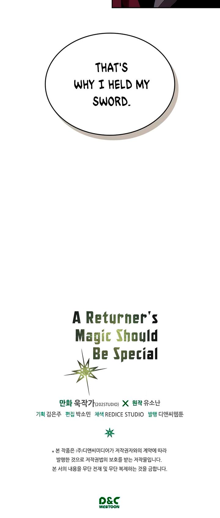 A Returner's Magic Should Be Special Chapter 69 page 38 - Chapter 69