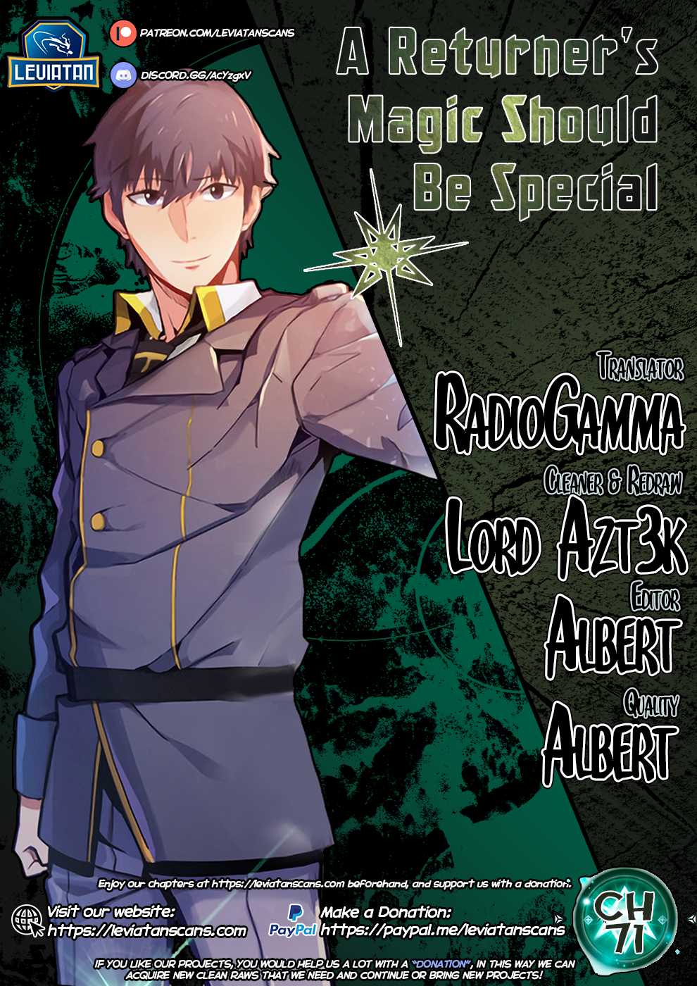 A Returner's Magic Should Be Special Chapter 71 page 1 - Chapter 71