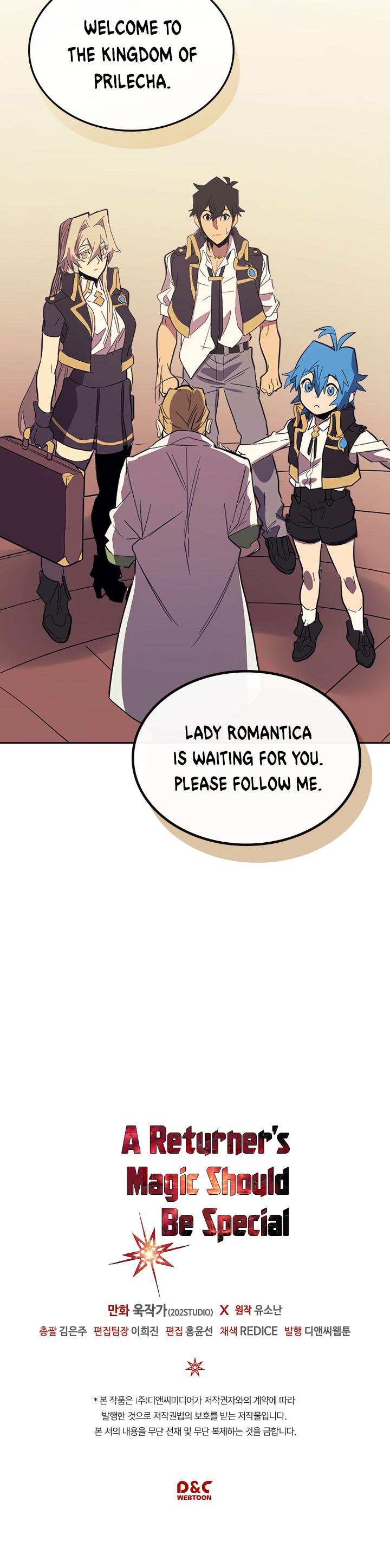 A Returner's Magic Should Be Special Chapter 74 page 38 - Chapter 74