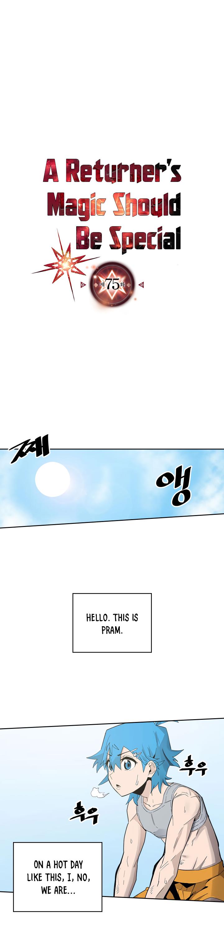 A Returner's Magic Should Be Special Chapter 75 page 2 - Chapter 75
