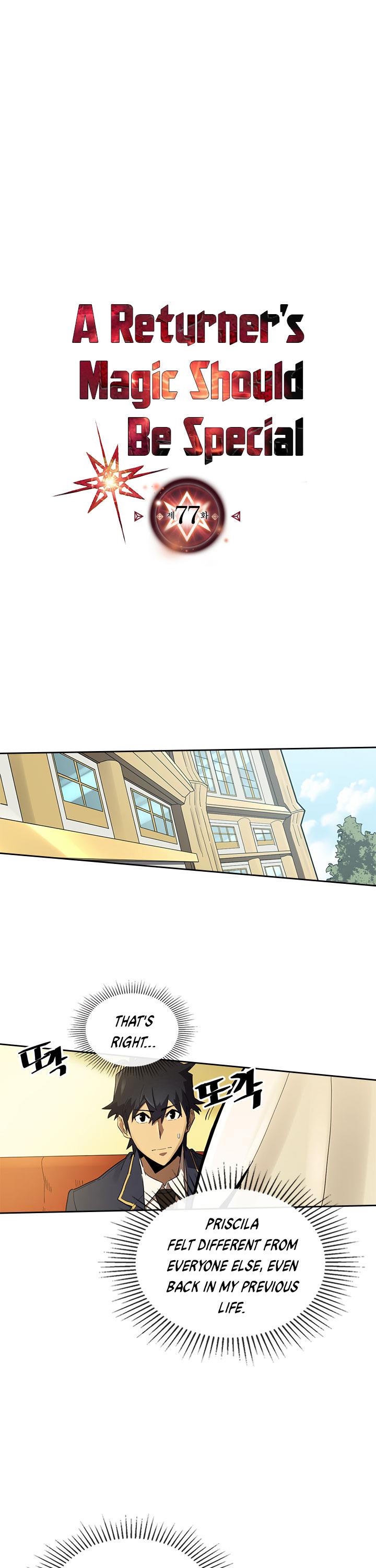 A Returner's Magic Should Be Special Chapter 77 page 2 - Chapter 77