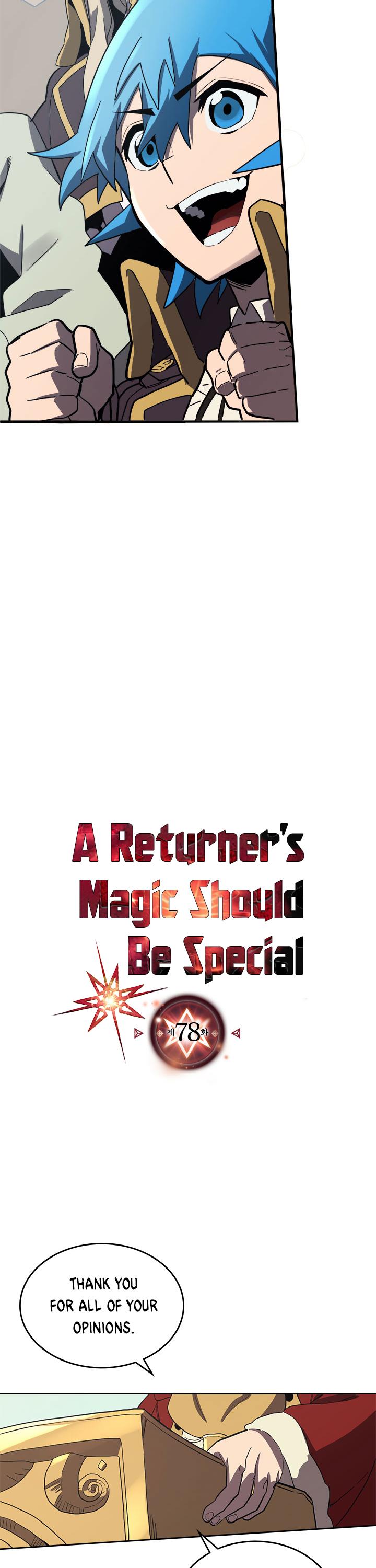 A Returner's Magic Should Be Special Chapter 78 page 3 - Chapter 78
