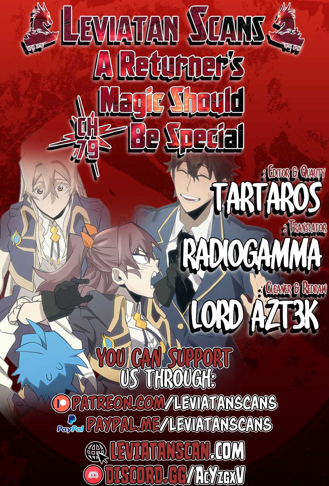 A Returner's Magic Should Be Special Chapter 79 page 1 - Chapter 79