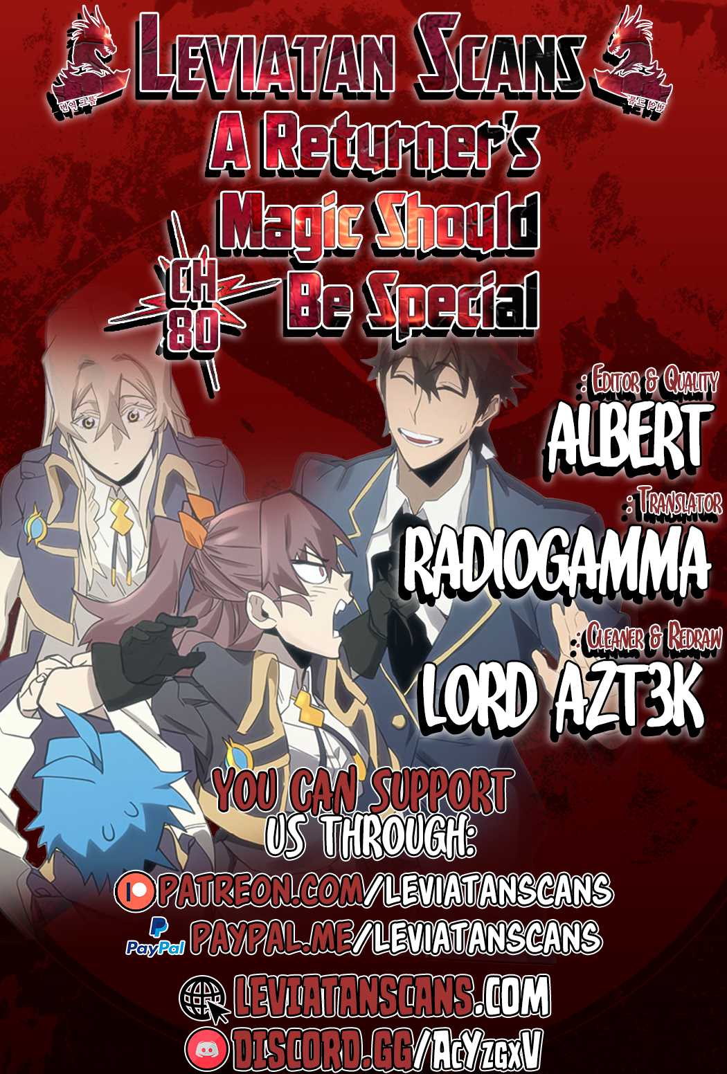 A Returner's Magic Should Be Special Chapter 80 page 1 - Chapter 80