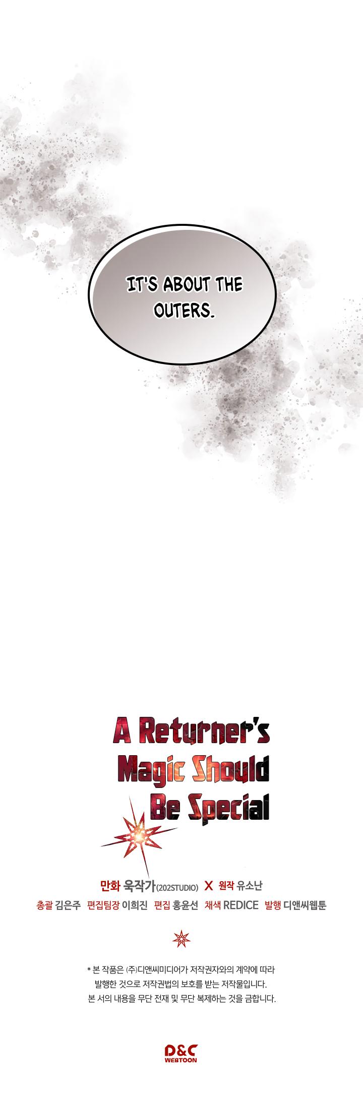 A Returner's Magic Should Be Special Chapter 99 page 38 - Chapter 99